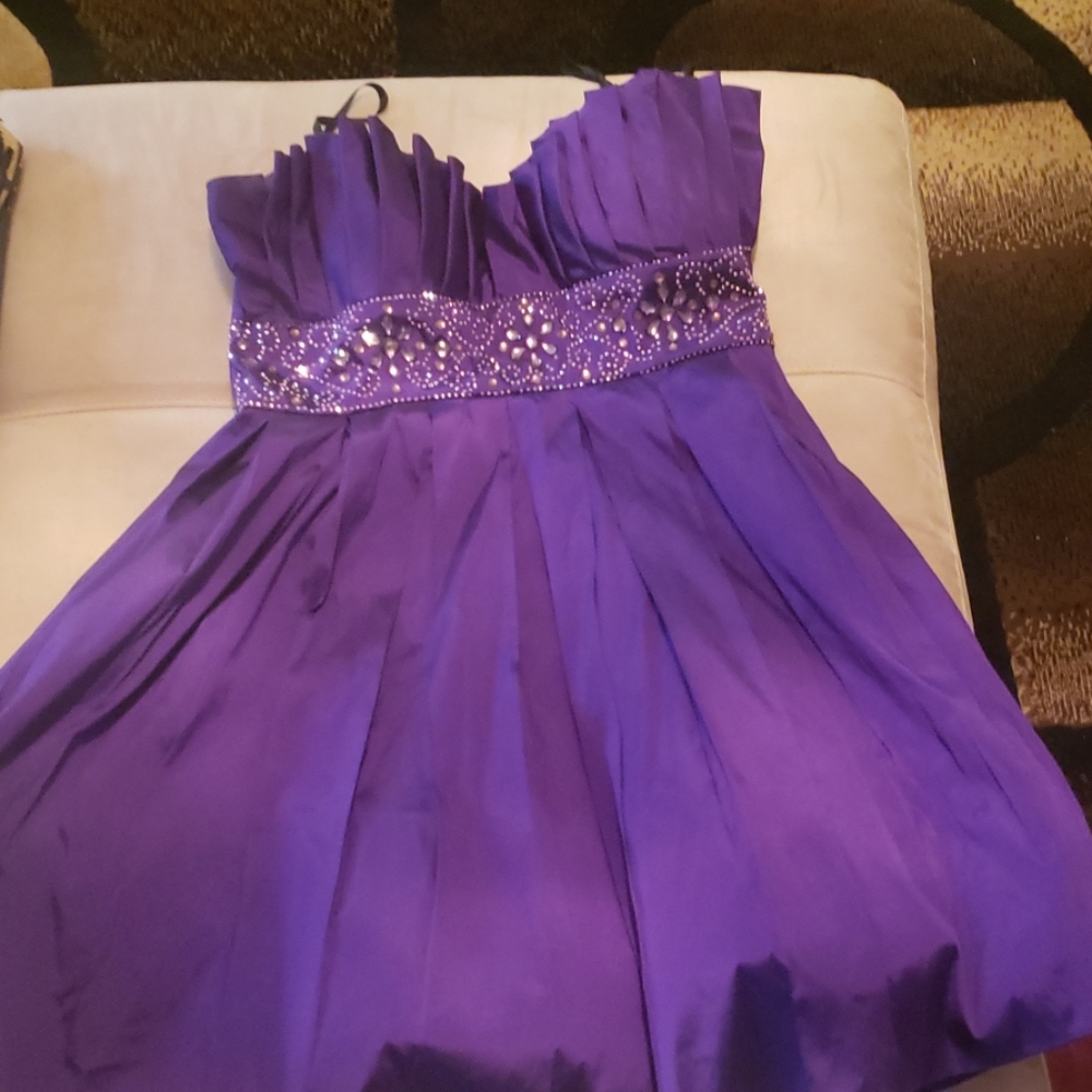 Besty & Adam Royal Purple Dress